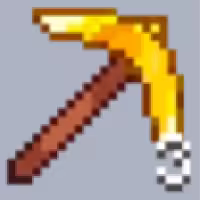 Símbolo da picareta de ouro de Minedrop 2